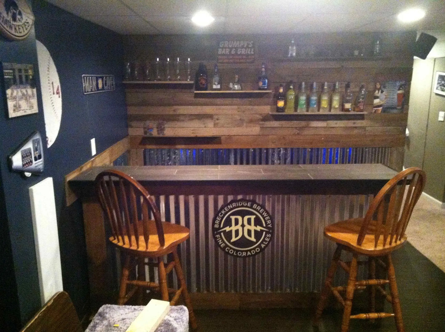 Speakeasy Theme Wood Bar Red Cloak Wood Designs Inc