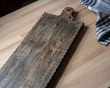 Load image into Gallery viewer, Black wood charcuterie board Red Cloak Wood Designs Inc
