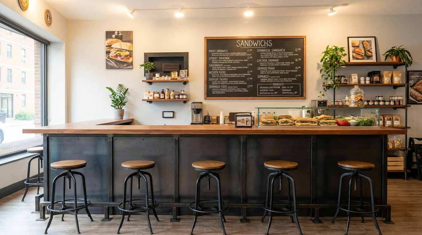 barn wood bar built from reclaimed wood for indoor or outdoor use by Red Cloak Home