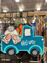 Load image into Gallery viewer, Farm Truck Welcome Sign Red Cloak Wood Designs Inc
