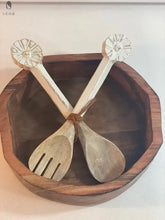 Load image into Gallery viewer, Hand carved serving spoons - Red Cloak Wood Designs Inc
