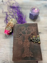 Load image into Gallery viewer, Leather Journal-Leather Planner Red Cloak Wood Designs Inc
