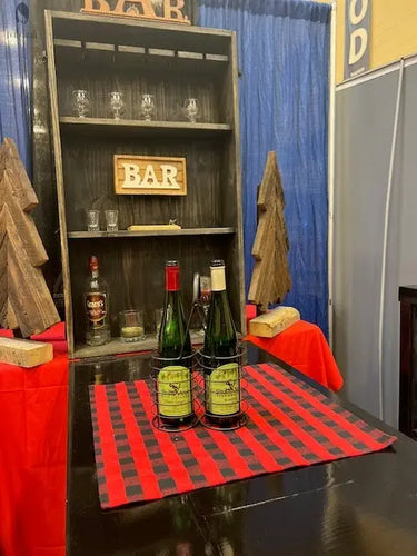 Murphy Bar-Wall Mounted Bar-Deck Bar Red Cloak Wood Designs Inc