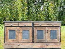 Load image into Gallery viewer, Reclaimed Wood Kitchen Island- Wood Kitchen Island - Red Cloak Wood Designs Inc
