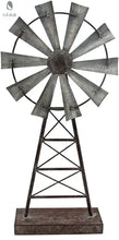 Load image into Gallery viewer, Rustic Windmill Table or Bookshelf Decor Red Cloak Wood Designs Inc
