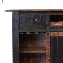 Load image into Gallery viewer, Rustic Wood Kitchen Island Red Cloak Wood Designs Inc
