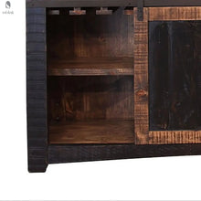 Load image into Gallery viewer, Rustic Wood Kitchen Island Red Cloak Wood Designs Inc
