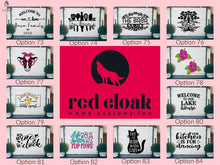 Load image into Gallery viewer, Stove Cover-Stove Top Cover-Don&#39;t go bacon my Heart-96 Red Cloak Wood Designs Inc
