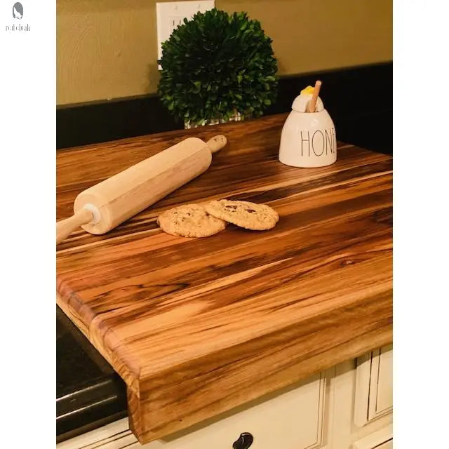 Teak Pastry Board-Dough board-Pasta Board - Red Cloak Wood Designs Inc