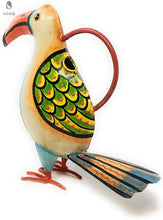 Load image into Gallery viewer, Toucan Decor-Metal Watering Can -Decorative Watering Can-Rustic Decor- Handcrafted -Farmhouse Decor-Unique watering can Red Cloak Wood Designs Inc
