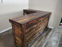 Load image into Gallery viewer, Wood Bar- Game Room Bar-Home Bar Red Cloak Wood Designs Inc
